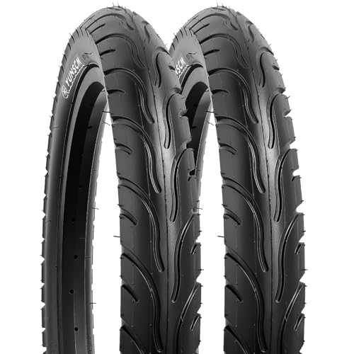 YunSCM 2本,18 2.4 タイヤ,18x2.4 64-355 自転車タイヤ,適用18インチ 2.4 マウンテンバイク、子供用自転車,Y-1125