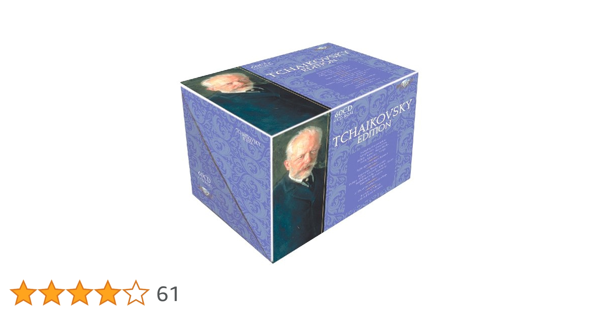 60CD+CD-ROM◇チャイコフスキー・エディション チャイコフスキー・エディション（60CD＋1CD－ROM限定