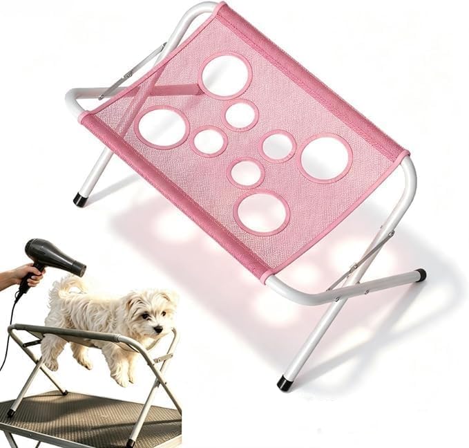 Elevated Pet Grooming Stand Cat Dog Bath Stand Stool Bathing Station