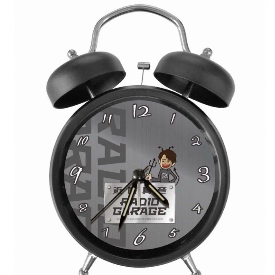 Amazon.co.jp: 近藤真彦 RADIO GARAGE オリジナル目覚まし時計 セット