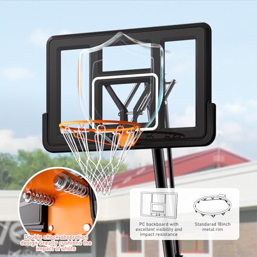 Image of BACKYARD BLITZ 44in Basketball Hoop Outdoor