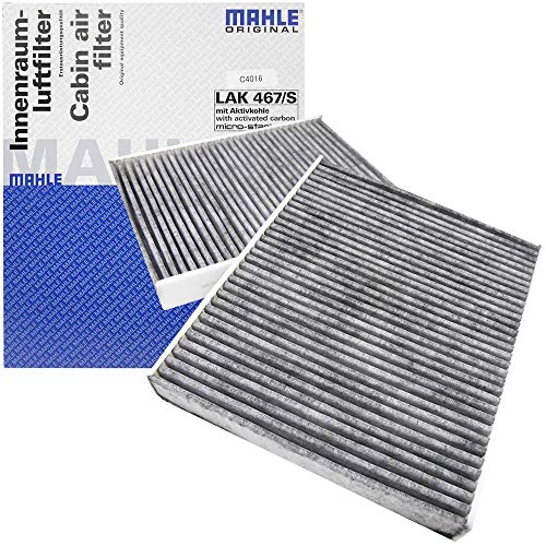 MAHLE BMW エアコンフィルター 脱臭 花粉 5シリーズ 6シリーズ 7シリーズ M5 M6 アルピナ B5 B6 B7 D5 ( F01 F02 F04 F06 F07 F10 F11 F12 F13 ) 523d 523i 528i 535i 550i アクティブハイブリット5 640i 650i 740i 740Li 750i 750Li 760Li アクティブハイブリッド7 ビターボ) マーレ C4016 2個入り 活性炭 消臭 PM2.5除去 純正フィルターメーカー製