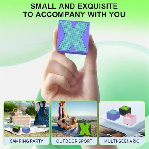 Image of X1 MINI 5W Wireless Bluetooth Mini Speaker with Loud Sound, 40mm Driver, Bluetooth V5.1 Strong Connectivity, Pocket Friendly Design, with Inbuilt MIC for Call Function for Android & iOS