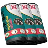 EPISENT 75L Heavy Duty Bin Bags – Extra Strong Trash Bags – Tear-Resistant, Earth-Friendly Bin Liners – Leak-Proof Refuse Sacks for Home, Kitchen, Garden, Office, Commercial & Outdoor Use – Pack of 3