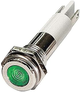 Led Lamp Type,Flat Indicator Light, 110V Ac Voltage 8Mm Mounting Dia Size-2040000171
