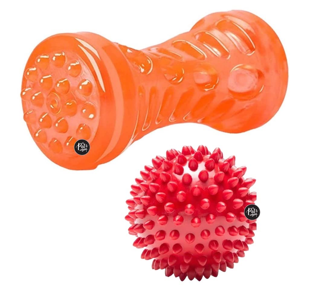 See full amazon price history chart for The Pets Company Squeaky Teething Dumbell & Dog Spike Ball Toy Set of 2 for All Dog Breeds Playing and Teeth Cleaning The Pets Company Squeaky Teething Dumbell & Dog Spike Ball Toy Set of 2 for All Dog Breeds Playing and Teeth Cleaning (B0BTHD5BDX) Amazon Price History, Amazon Price Tracker