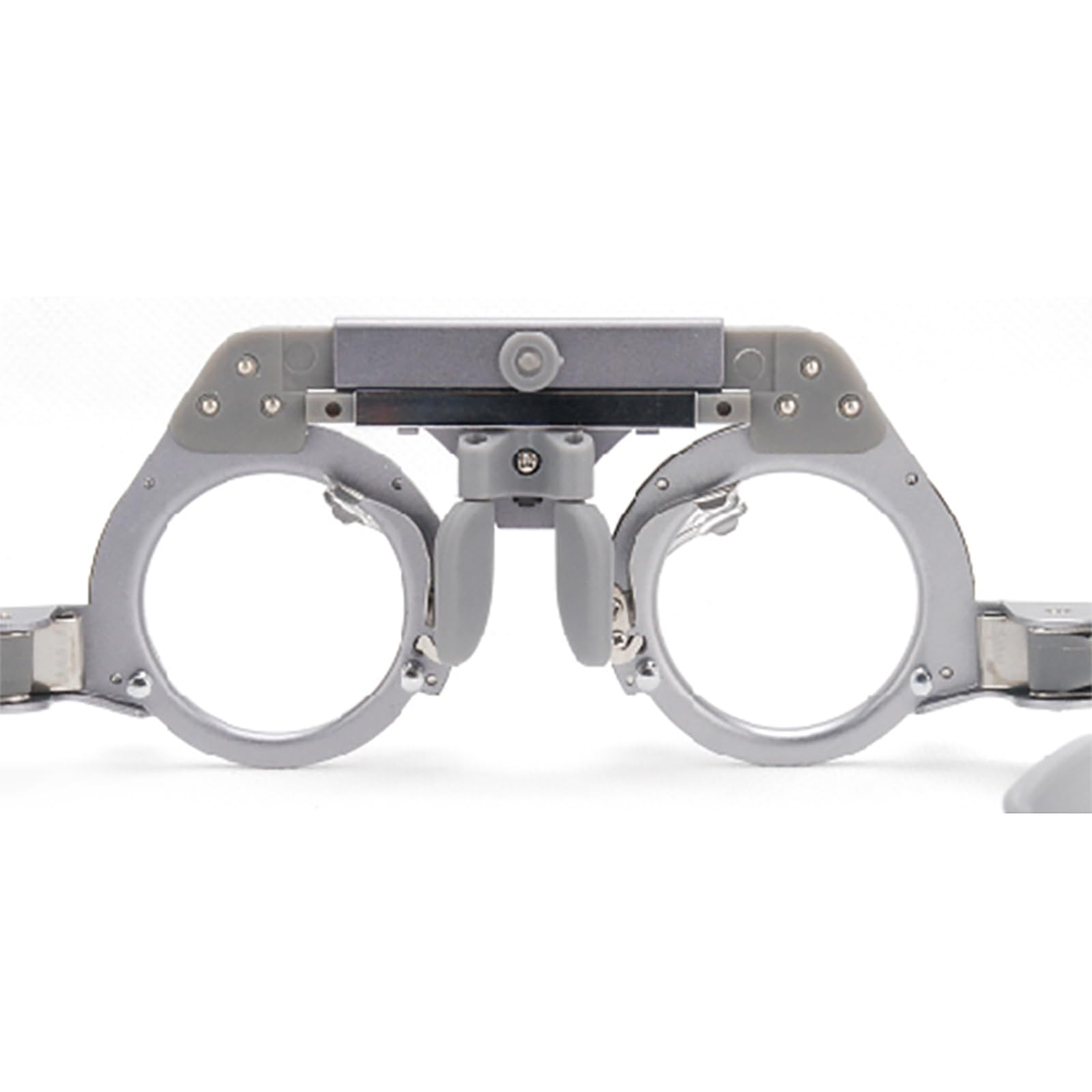 Marco de Lente de Prueba óptica Ajustable, Marco de Lente de optometría Ocular de Prueba óptica de Titanio, PD 54-70 mm para optometría y Prueba y Ajuste de Gafas ópticas
