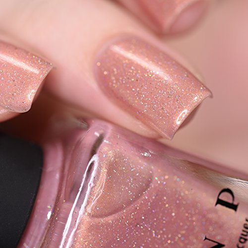 Image of ILNP Bliss - Soft Pink Holographic Nail Polish