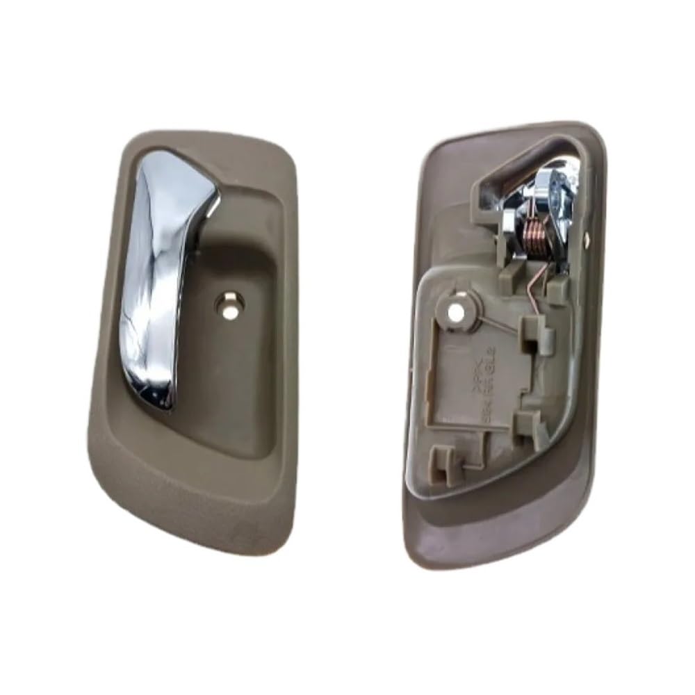 BIKKJBK Car Vehicle Door Handle Car-Styling Chroming Beige Car Interior Door Handle for Accord CG1 CG5 CF9 1998-2002 Inner