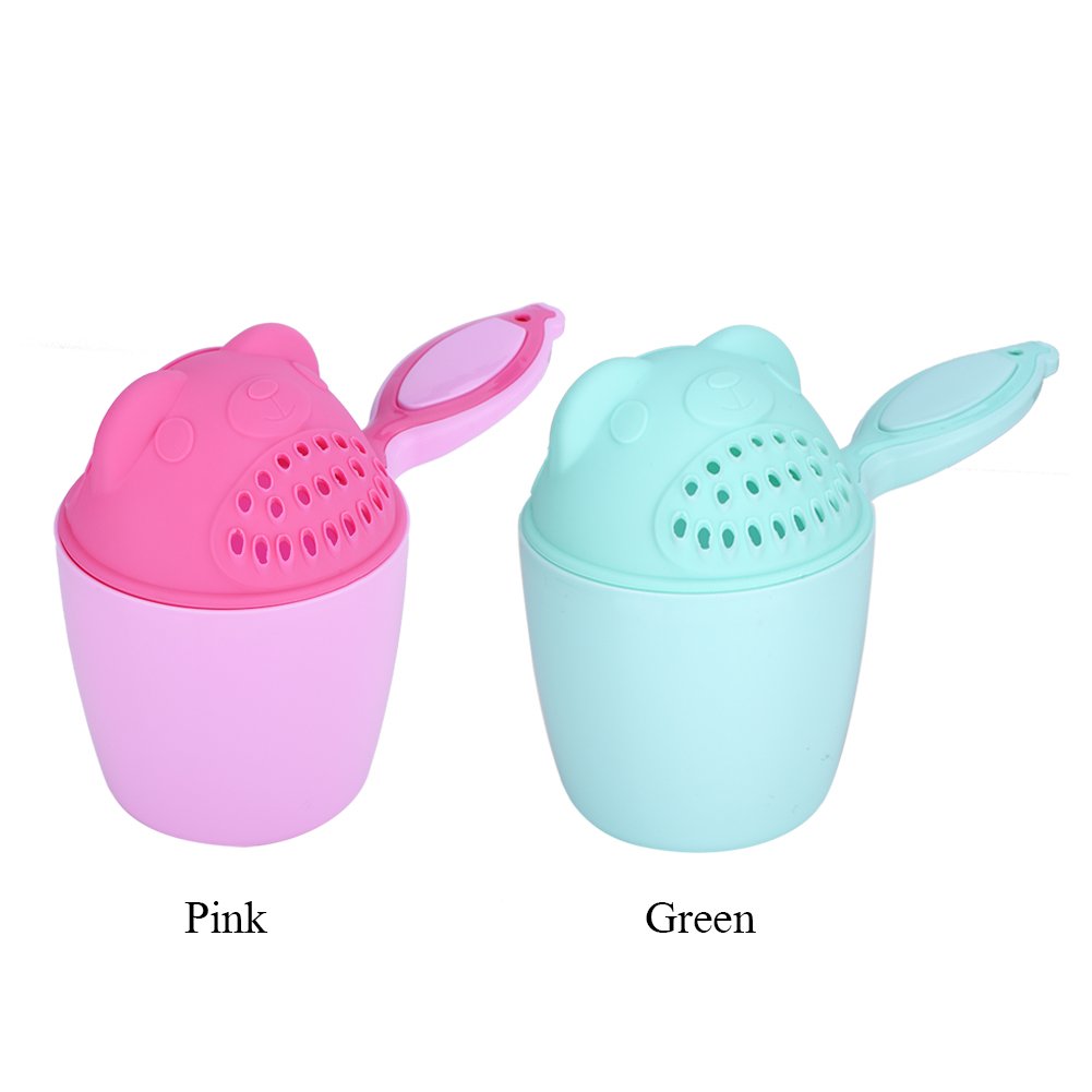 Hztyyier Baby Shampoo Rinse Cup Waterfall Rinser Bath Cup Kid Wash Hair Bathing Flusher Eye for Kids()