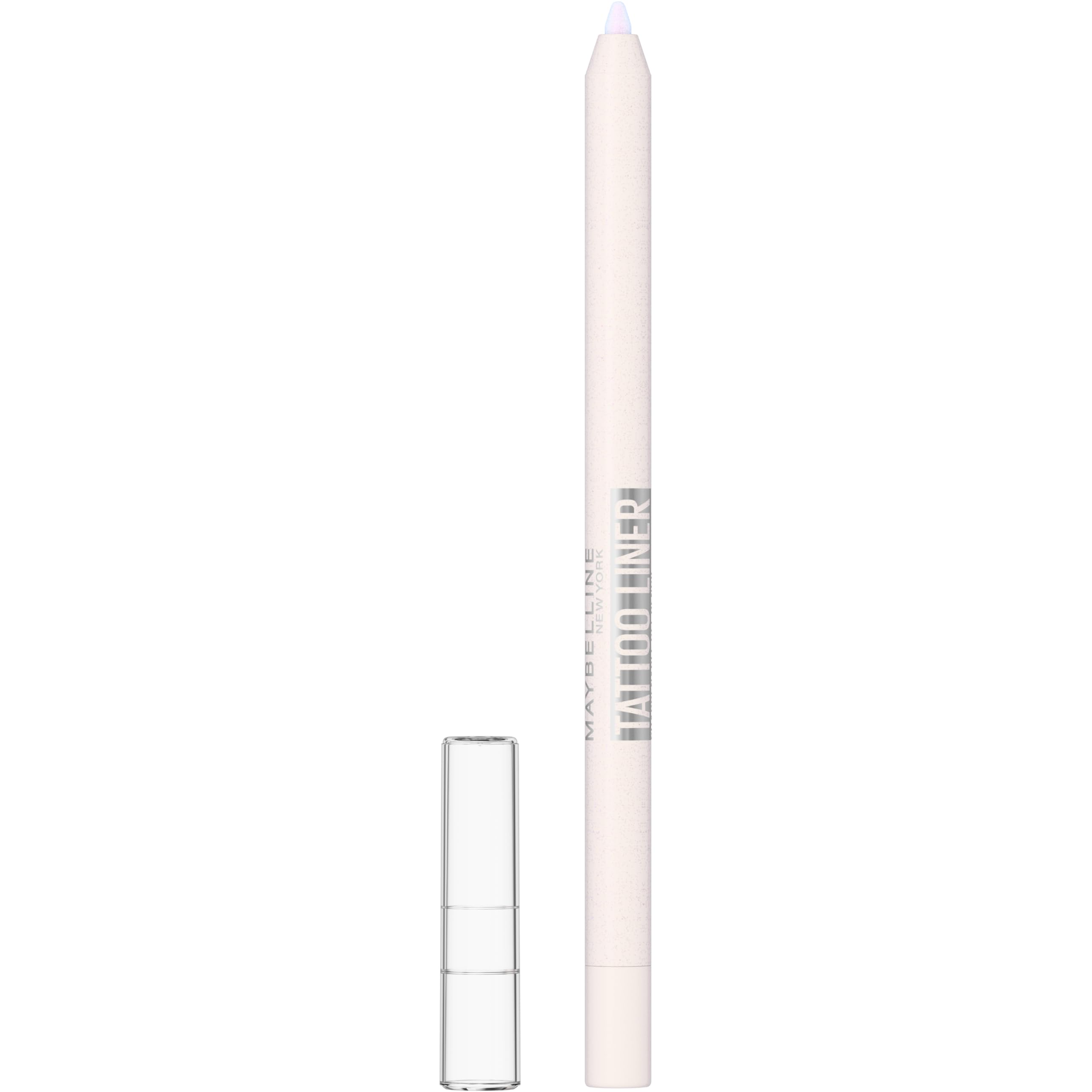 Maybelline New York, TattooStudio, Long Lasting Sharpenable Eyeliner Pencil, Glide on Smooth Gel Pigments, Up to 36 Hour Wear, Waterproof & Smudge-Resistant, Stardust Chrome