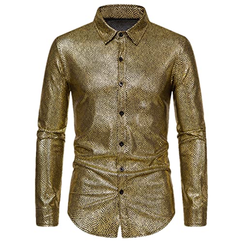 Chemise de club homme pour briller en soirée et événements festifs