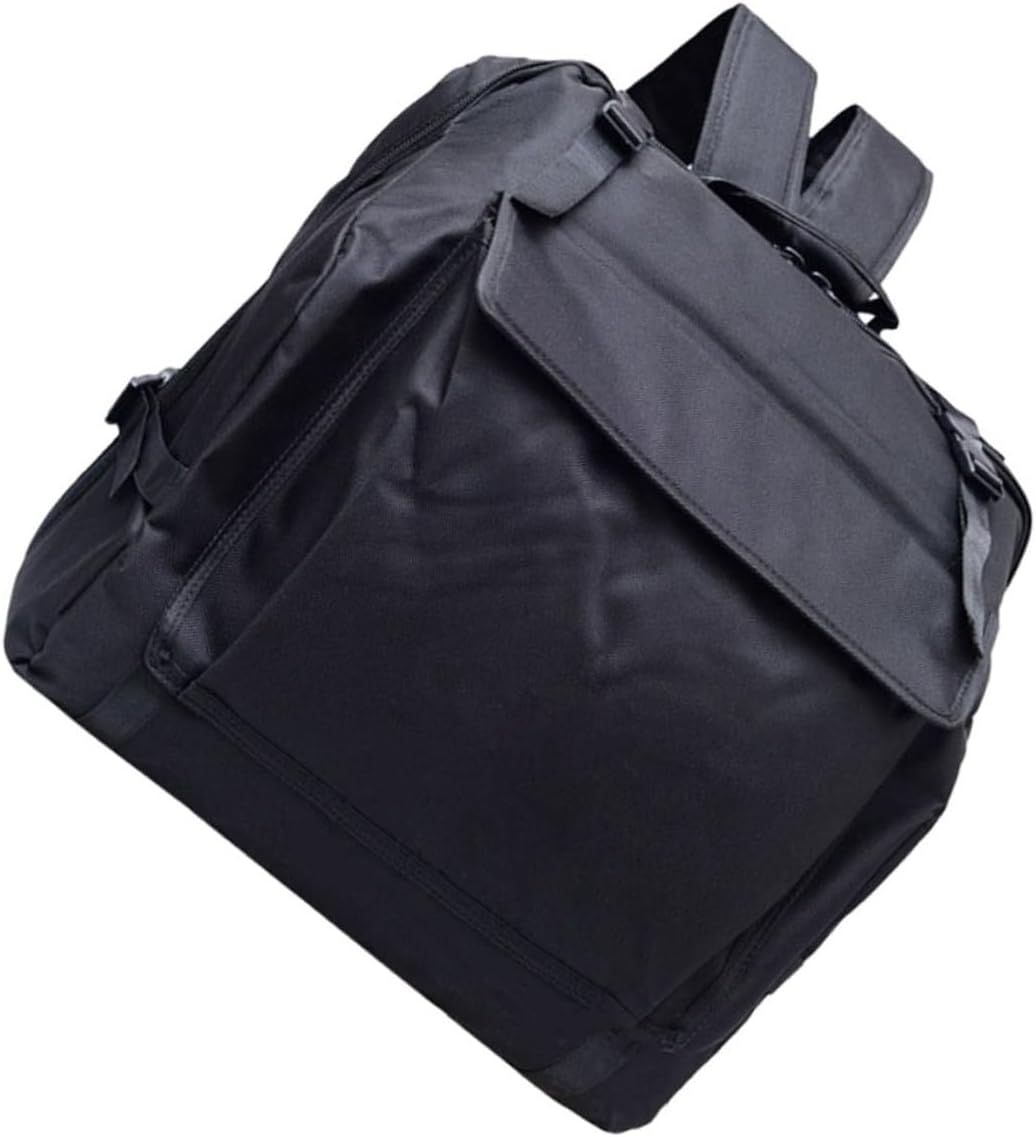 SUPVOX Accordion Bag for Bass Musical Instruments Lightweight Storage Case with Pockets Portable Bag for Musicians Sturdy Design for Black