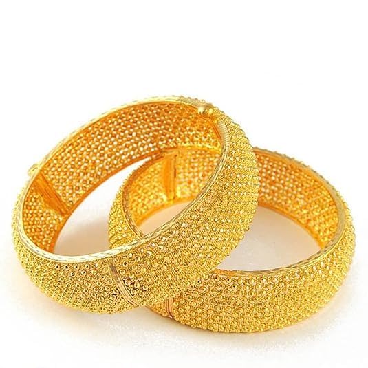 VIVASTRI''S Premium & Traditional 1Gram Gold Plated Bangle for Women and Girl-VIVA1022BG-2.8-image-22