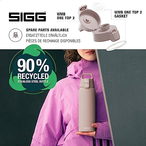 SIGG, Insulated Water Bottle, Shield Therm One, Suitable for Carbonated Beverages, Leakproof, Dishwasher Safe, BPA Free - Image 4