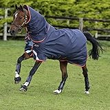 amigo bravo 12 Insulation: 0g Horseware Amigo Bravo 12 Plus Lite 100g mit Halsteil Disc Navy/Gold 3 Bauchgurte (115)