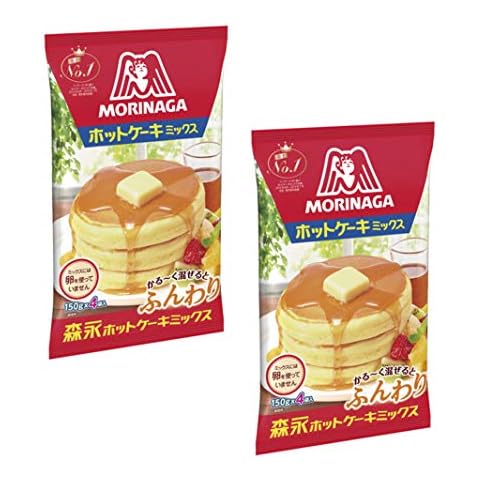 Morinaga Hot Cake Mix 21.16oz/600g (2pack) Cover