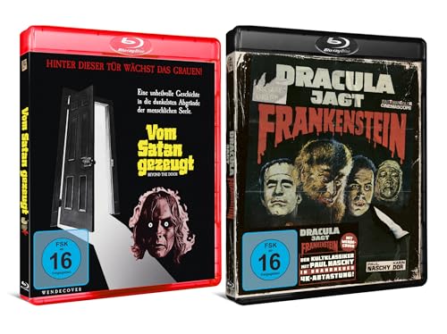 Blu-ray Dracula jagt Frankenstein más Vom Satan gezeugt horror bundle alemán sin censura 2
