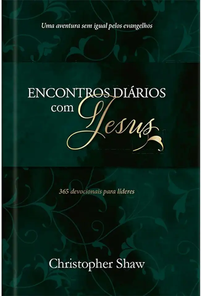 Encontros diários com Jesus - 365 Meditações devocionais - luxo: Encontros transformadores com Jesus