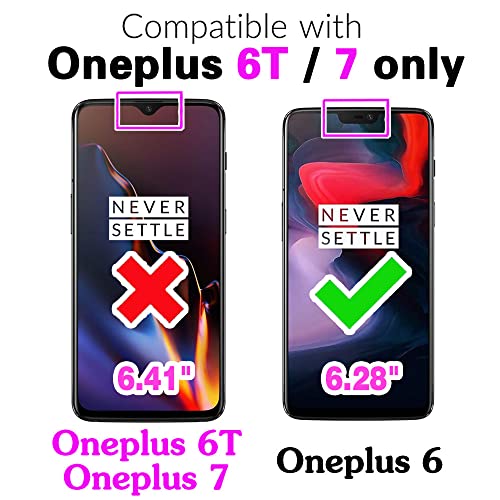 Image of Compatible with OnePlus 7 6T Wallet Cover with Crossbody Shoulder Strap and Stand Credit Card Holder Cell Phone Cover for OnePlus6T A6013 OnePlus7 GM1900 One Plus6T 1+ Plus7 1 Plus 1plus T6 Black