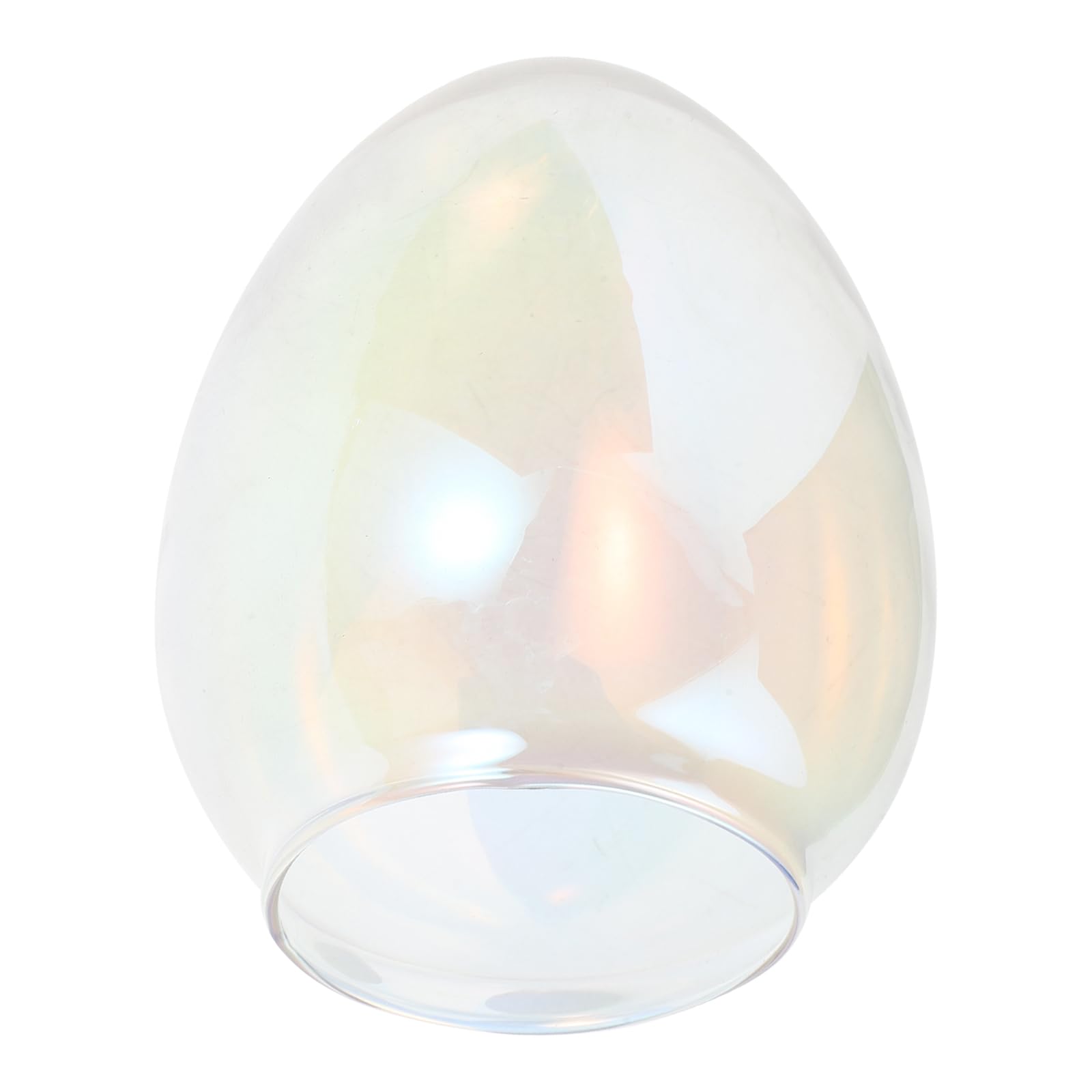 DIY Glass Egg Dome for Snow Globe Making, Glass Water Globe Craft Kit, Seasonal Festive Home Decor and Photo Display Accessory