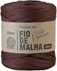 Fio de Malha Extra Premium Fischer 25mm x Rolo com 140m (21 MARROM)