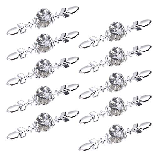 Sumnacon Drawer Dresser Knobs Pull Handles - Crystal Glass Diamond Decorative Knobs