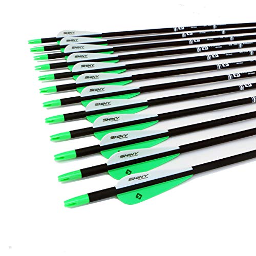 Image of TIGER ARCHERY 30 inch Carbon Arrows for Compound Recurve Bow Hunting Target