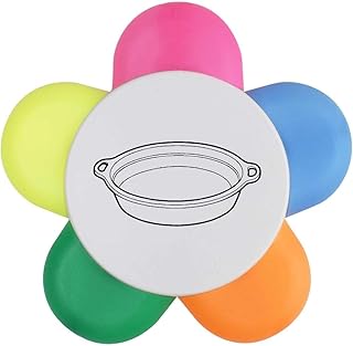 Azeeda 'Pie Dish' Flower Shape Highlighter Pe...