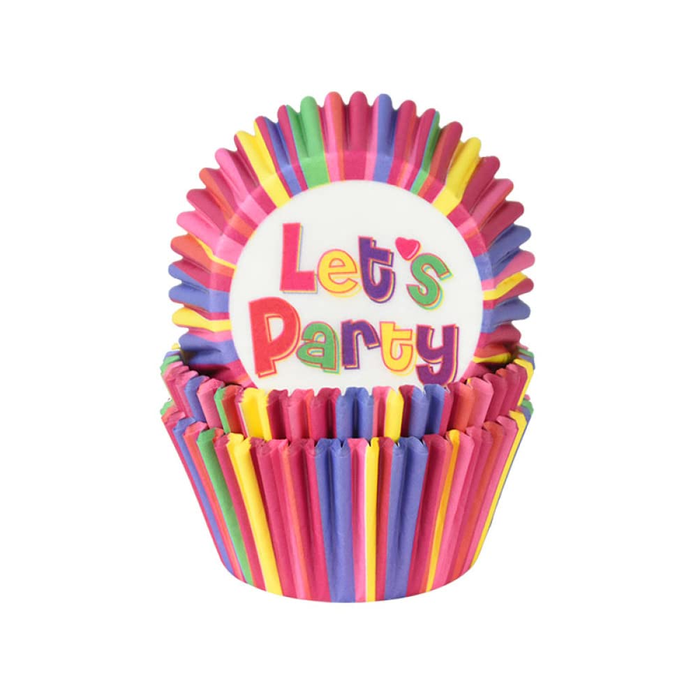 Ciasto 100 sztuk Muffin Cupcake Papierowe foremki do babeczek Foremki do pieczenia muffinw Pudeka na muffiny Foremki na kubki Tace na przyjcia Foremki do pieczenia ciasta/114 (Kolor: 7) (21)
