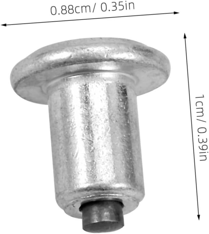 100pcs Tire Studs for Car, Truck, Atv, Motorcycle Silver