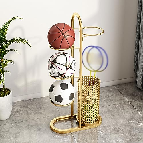 Présentoir à ballons sur pied mobile pour éviter le désordre des ballons de basket