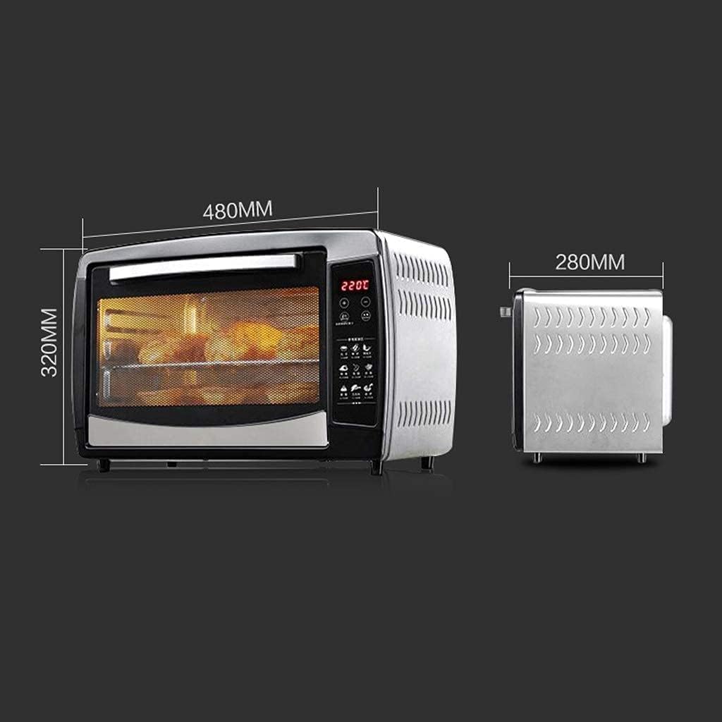 Household Mini 30L Oven with Temperature Setting 0-250°C and 0-90min Timing 1500W Three-Layer Glass Door Multi-Function Oven Commodity Code: LXJ-34 Aesthetic and l