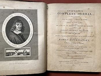 Hardcover Culpeper's complete herbal Book
