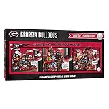 YouTheFan NCAA Georgia Bulldogs Game Day in The Dog House 1000pc Puzzle