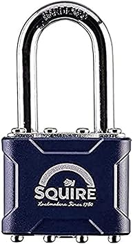 SQUIRE 39/2.5 Padlock, Clear, 51 mm