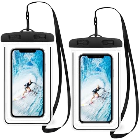 XIASHENG Lot de 2 Pochette étanche Téléphone Cover