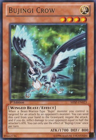 YU-GI-OH! - Cuervo Bujingi (SHSP-EN023) - Shadow Specters - Edición ilimitada - Raro