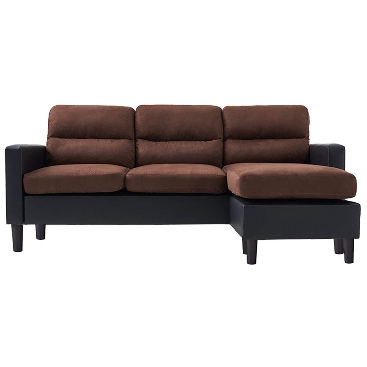 Buy PALDIN Modern Sectional Sofa, contemporary L shaped Fabric Corner