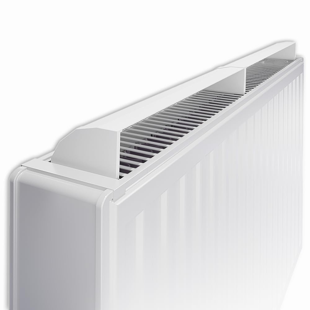 Myhomeware Radiator Air Flow Adapter Heat Diverter Booster Radiator For Double (For 1400mm rads, 1350mm actual size) โ image 1