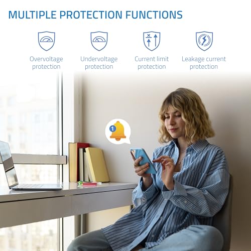 Interruptor Carril DIN WiFi con Medidor de Consumo Nivian Smart Home – Control Remoto por App, Protección Eléctrica 1-63A, Automatizaciones, Alexa y Google - imagen 7
