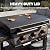 Feasto 28-Inch 3-Burner Propane Gas Griddle with Protective Hood & Side Burner, Outdoor Flat Top Grill with Foldable Side Table & Disposable Foil Liners for Patio Backyard BBQ Party