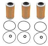 AFTERMARKET 3 PACK SEADOO OIL FILTER O-RING KIT OEM# 420956741 420956740 GTI GTS SE GTX RXP RXT 4-Tec 4-Stroke 130 155 185 215 255 260