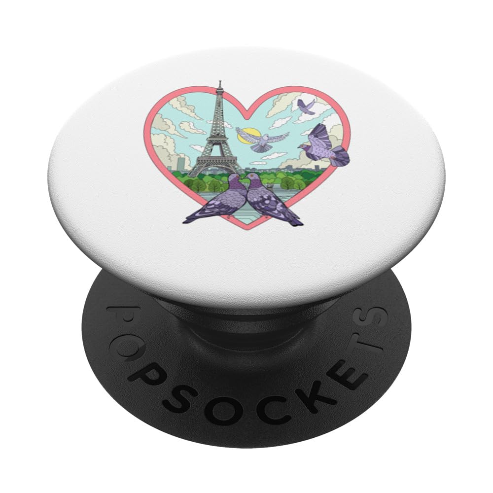 Eiffel Tower Paris Gift Ideas Europe France PopSockets Standard PopGrip