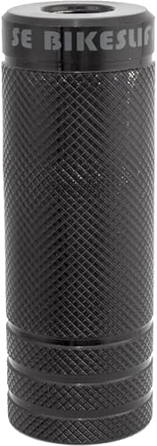 Clavijas Wheelie de 3.858 in, acero negro, 1.378 in de diámetro