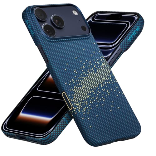 yɔɌyʁzPITAKA iPhone 17 Pro MaxΉP[X ɔ MagSafeΉ A~h@ې ΂ݖh~ DH| ㉺tJo[ ϏՌ ^  Ultra-Slim Case (StarPeakj