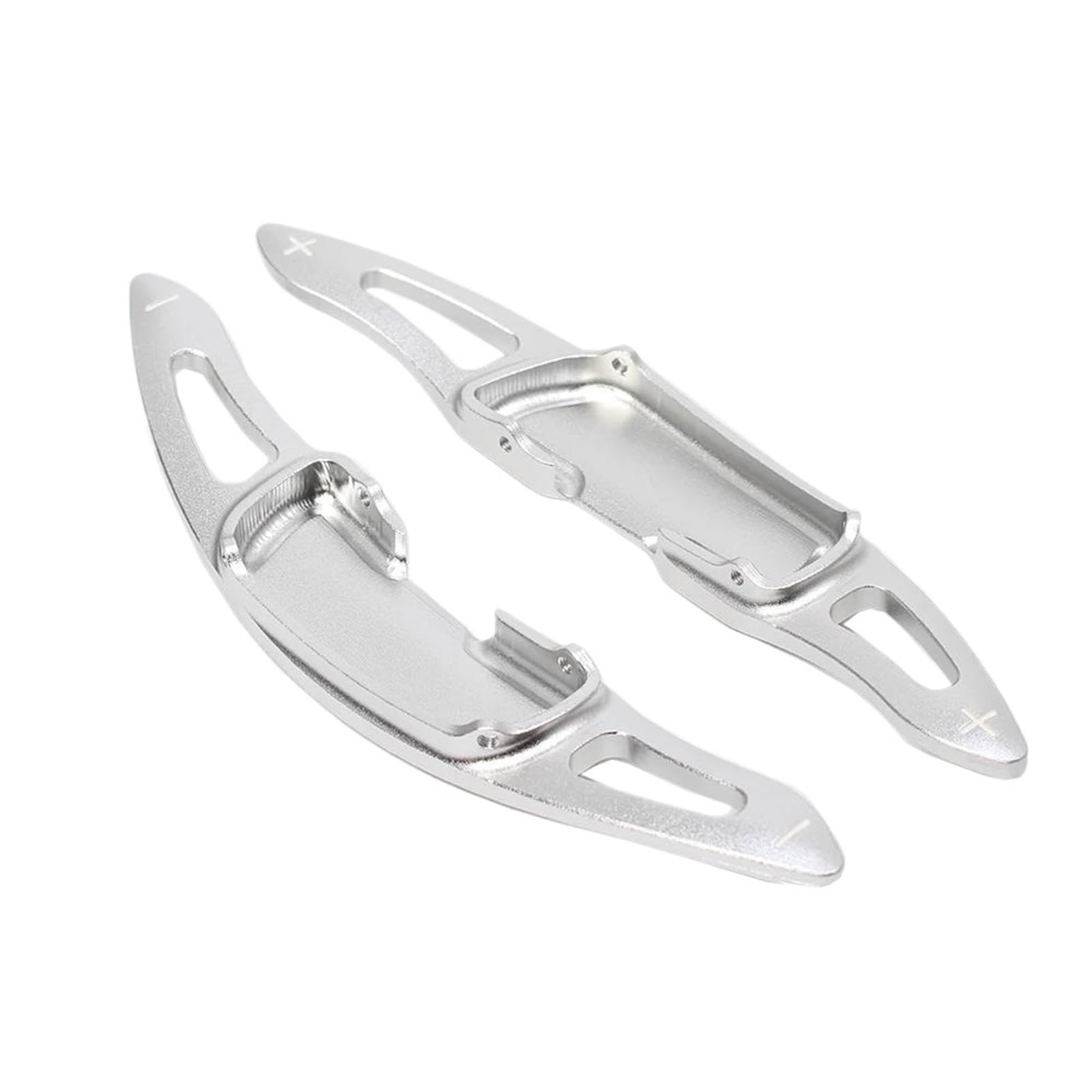 Bvfsxhs Silver Car Steering Wheel Paddle Shifters For Mazda For Atenza Axela 3/6/ Cx-4 Cx-5 2013-2018 Steering Wheel Shift Paddle Shifter Extension(Silver)