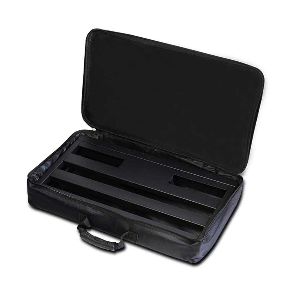 Bolsa de pedalera de guitarra estilo configuración, portátil, para pedalera, pedalera, para pedales de guitarra, bolsa universal