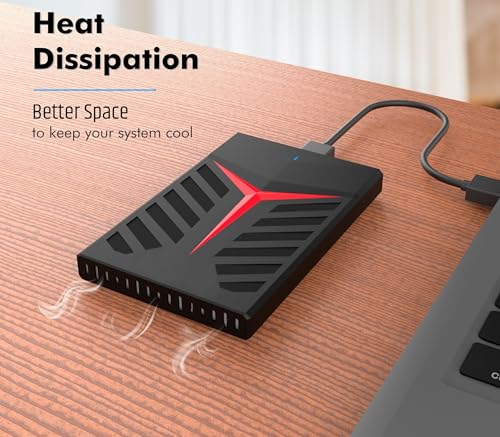 Image of My Portable Hard Disk Drive - USB 3.0, Memory Expansion Data Storage & Backup, External HDD, Compatible with Windows and Mac, Y-Design. (1, TB)