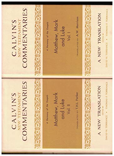 Matthew, Mark, and Luke (Calvin's New Testament... B01K3NH70E Book Cover